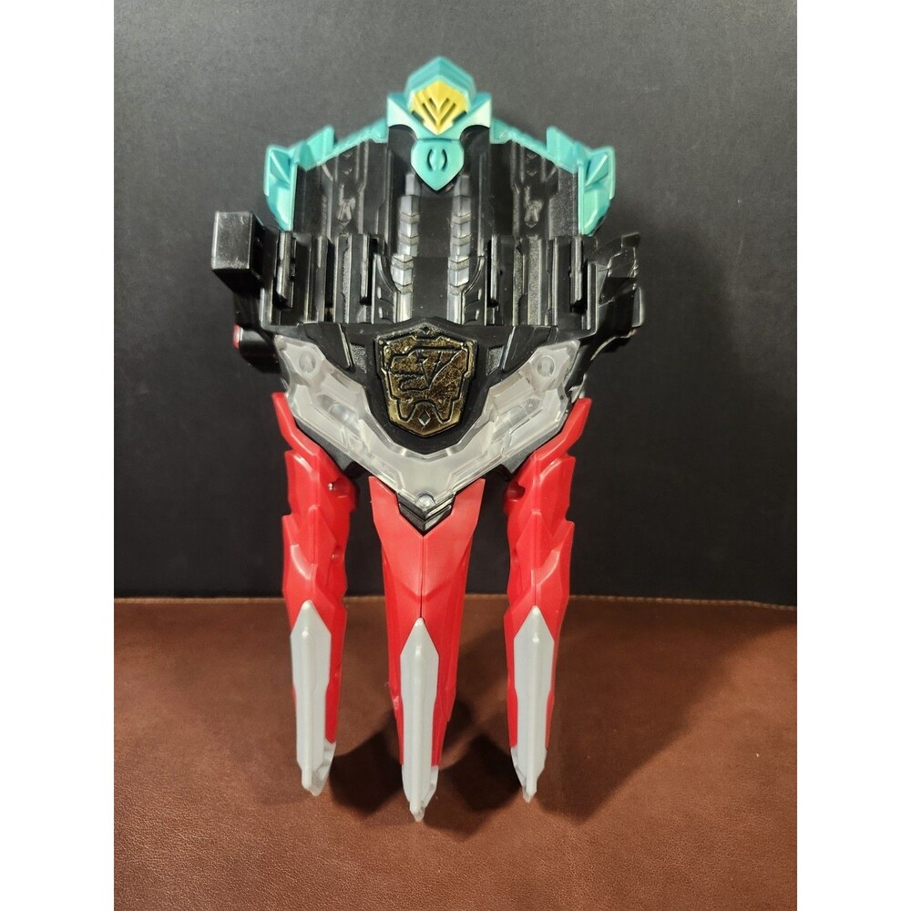 Power Rangers Dino Fury Dino Knight Morpher Electronic & Motion Claw WORKING!